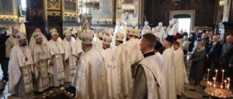 Епіфаній проводить панахиду за Філаретом у Володимирському соборі