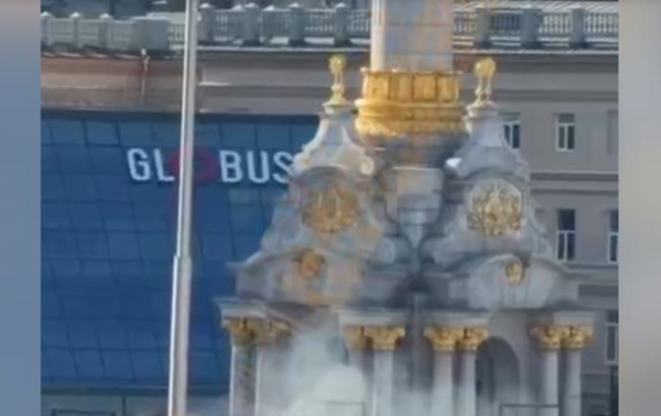 У центрі Києва впали уламки "шахеда"