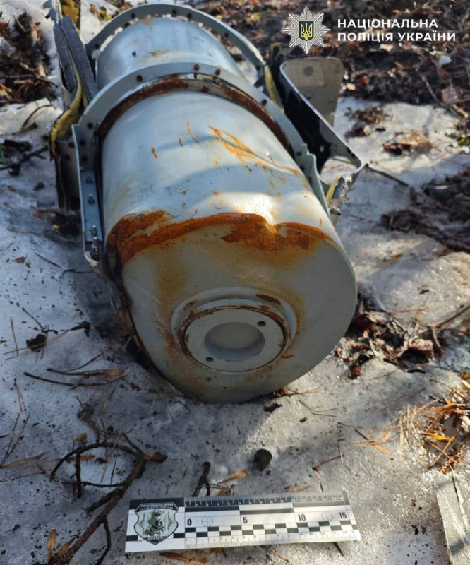 На в'їзді до Києва знайшли і знешкодили вибухівку з російського дрона