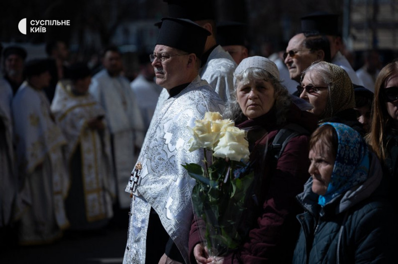 Третій день церемонії прощання: у Володимирському соборі поховали Почесного патріарха ПЦУ Філарета