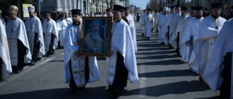 Третій день церемонії прощання: у Володимирському соборі поховали Почесного патріарха ПЦУ Філарета