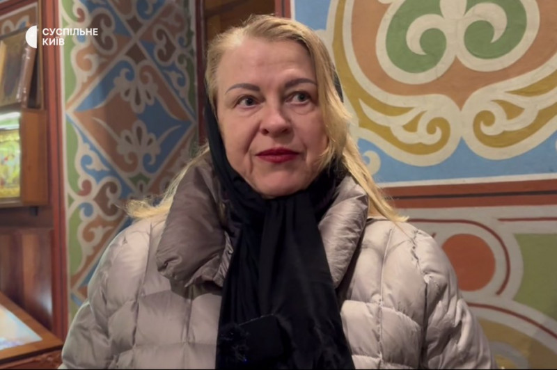 Другий день церемонії: у Михайлівському соборі Києва люди прощаються із почесним патріархом ПЦУ Філаретом