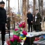 Річниця звільнення села Мощун на Київщині: президент вшанував пам'ять полеглих воїнів