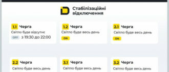 У Київській області діятимуть графіки відключення електроенергії. В яких чергах вимикатимуть світло