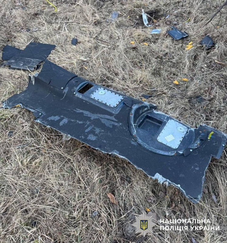 У Києві знайшли нездетоновану бойову частину БпЛА РФ. Сапери підривали її на місці