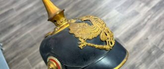 Понад століття тому його носив прусський офіцер: на київській митниці у поштовому відправленні виявили рідкісний шолом