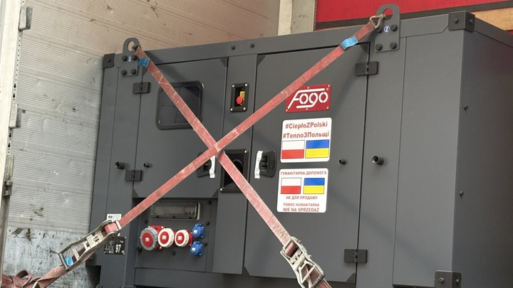 Енергетична допомога Київщині від Польщі: ще понад 250 генераторів надійшли від двох донорів