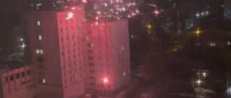 У Києві підліток запустив нічний феєрверк: що кажуть у поліції (фото)