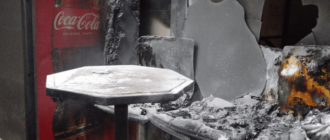 Киянин у СЗЧ спалив кав’ярню на Лісовому масиві: це була помста (фото)