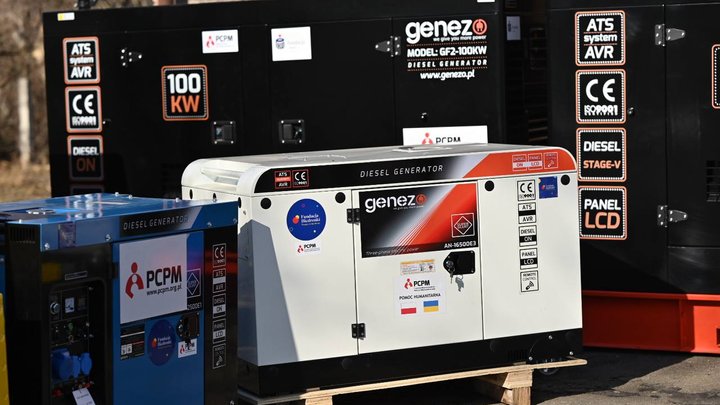 Енергетична допомога Київщині від Польщі: ще понад 250 генераторів надійшли від двох донорів
