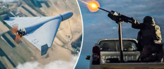 БпЛА над Києвом рухаються у бік Видубичів: у передмісті працює ППО — Кличко