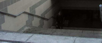 У центрі Києва обвалилася стеля в підземному переході (відео)