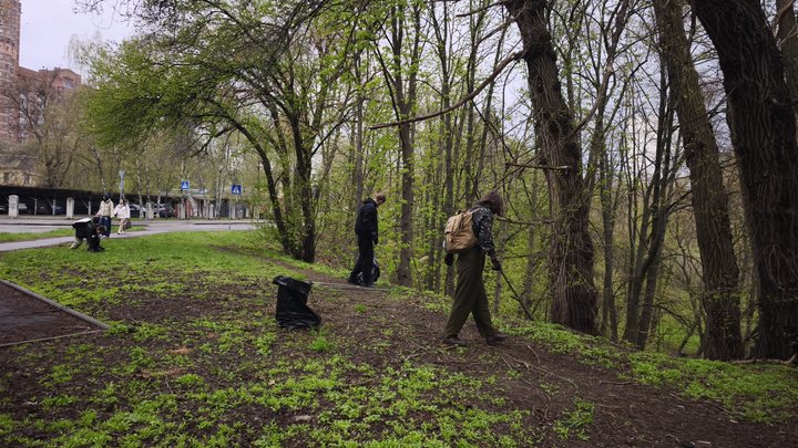 Прибирали і знайшли бойову гранату: у Протасовому Яру провели толоку