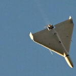 У Києві "шахед" влетів в озеро