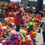 Знову засилля штучних квітів на цвинтарях перед гробками: киян закликали пом'янути рідних без пластику