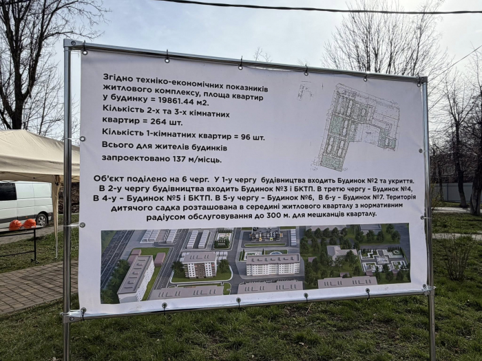 У Гостомелі почали відбудову.