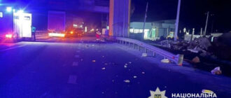 На Київщині водій вантажівки на смерть збив чоловіка на кріслі колісному