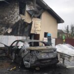 Загинули тварини: під час атаки РФ на Київщину дрон поцілив у ветклініку в Чабанах