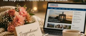 Теплые слова - поздравления на портале новости Запорожья