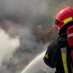 У Вишневому під Києвом "Шахед" ударив між дитсадком і школою: момент влучання потрапив на відео