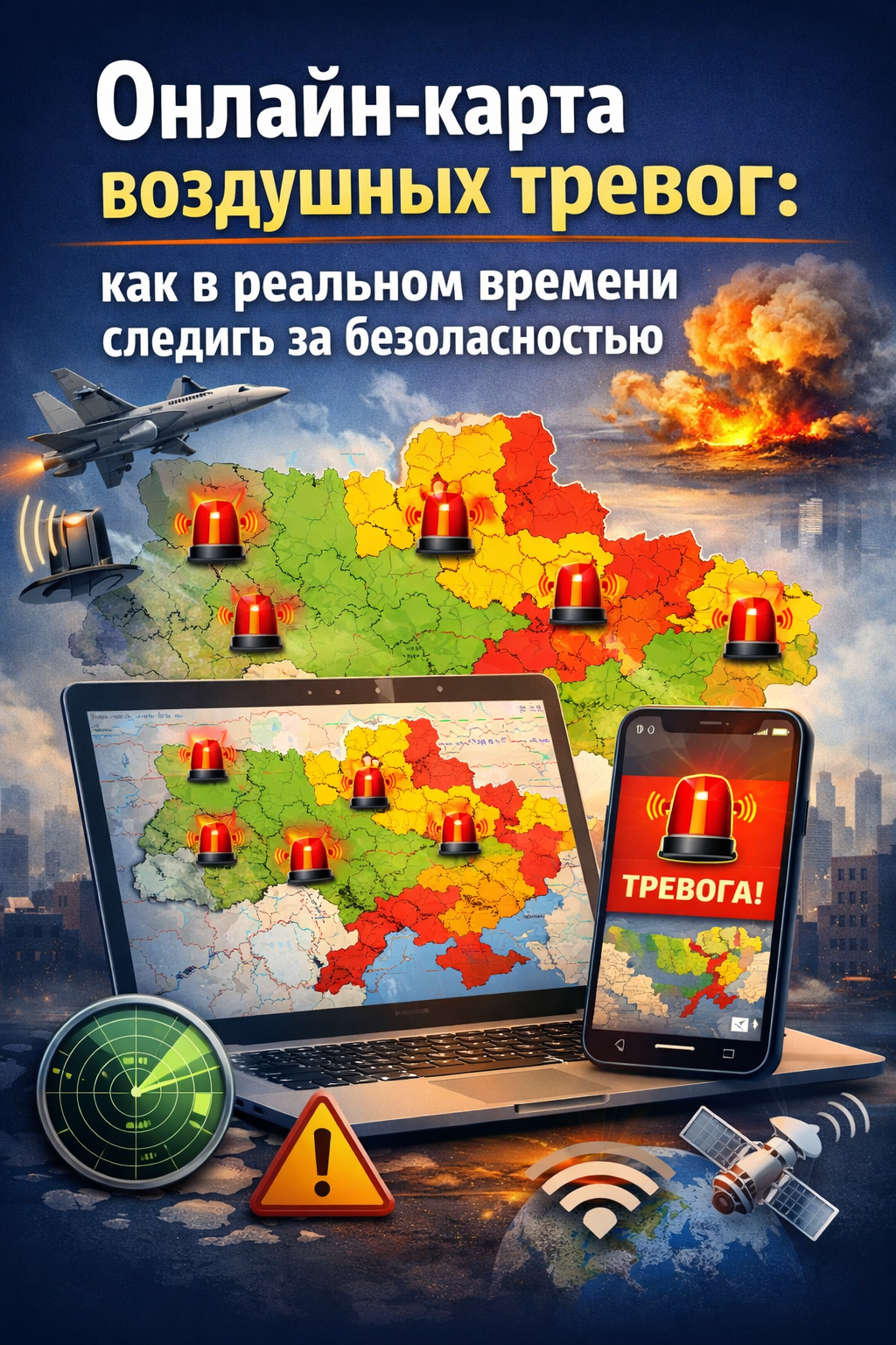 Тревога не застанет врасплох, следите за угрозами онлайн