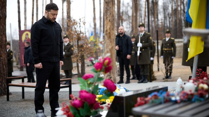 Четверта річниця визволення Бородянки: у селищі вшанували пам'ять жертв російської окупації