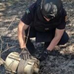 На Київщині жителі знайшли бойову частину БпЛА "Герань-2"