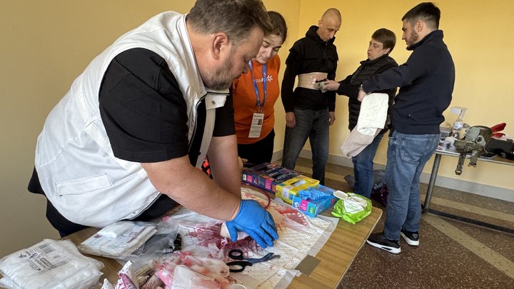 У Києві для начальників поїздів проводять навчання з домедичної допомоги