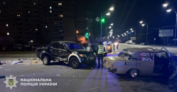 
 У&nbsp;Києві п&rsquo;яний водій спричинив ДТП: постраждали неповнолітні
 