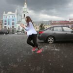 Четвертий день поспіль: у Київ та область знову накрила негода