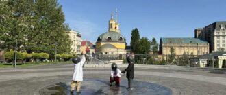 Малюків-засновників Києва переодягли у вишиванки різних регіонів