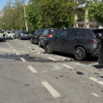 Водій Maserati втікав від патрульних та протаранив три автівки: відео