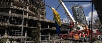 Рятувальники завершили аварійні роботи в зруйнованому РФ ТЦ у Києві