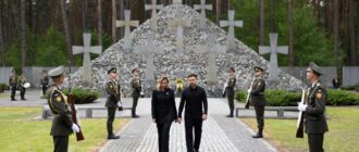 Президент Зеленський вшанував пам'ять жертв політичних репресій у Биківні