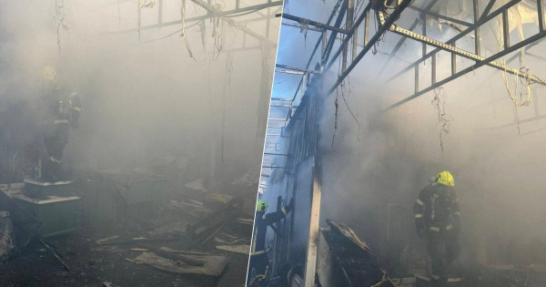 "Нічого не залишилося": у Києві вигорів ринок поруч із кіностудією Довженка