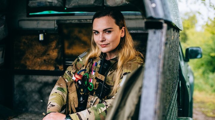 У Києві хвилиною мовчання вшанували пам'ять парамедикині "Госпітальєрів" Ірини Цибух