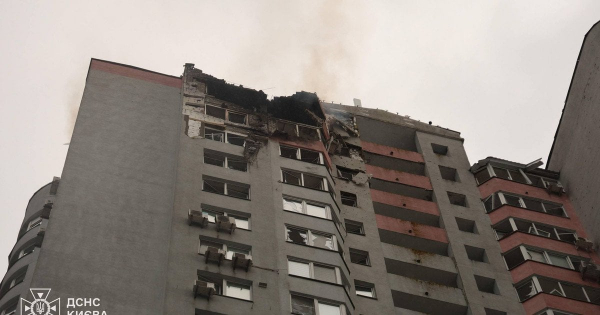 Киянин врятував 5-місячне немовля за секунди до влучання дрона у будинок