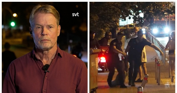 За руки й ноги запхали до буса: шведські журналісти зняли затримання призовника у Києві (відео)