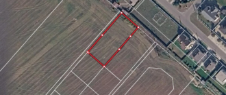 Межі ділянок на кадастровій карті