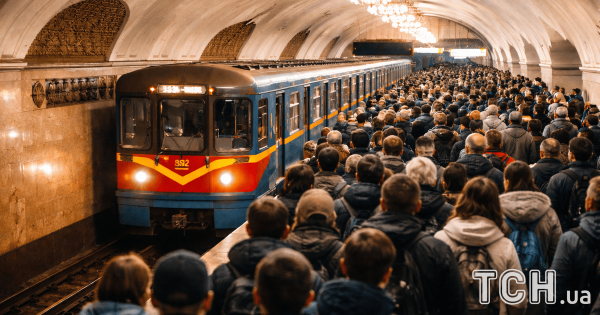 Шалені натовпи в метро та виламані двері: що відбувається у підземці (фото, відео)