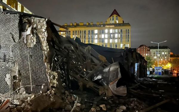 Нічний удар РФ по Києву: з'явилися фото наслідків