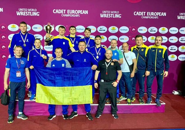 Украинские юниоры добыли медали на чемпионате Европы по греко-римской борьбе. Фото: borba.com.ua