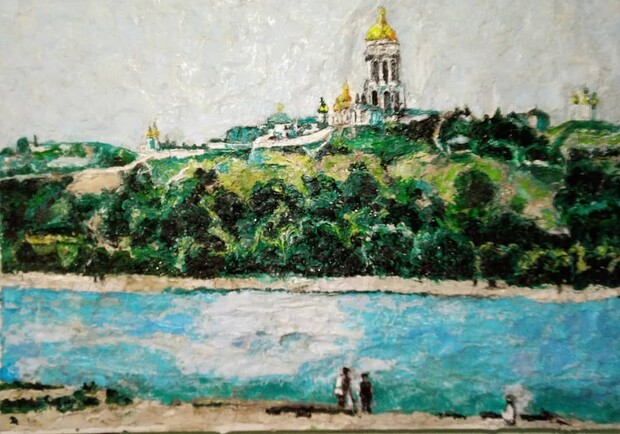 В Киеве открывается выставка картин, сделанных из мусора. Фото: instagram.com/artist_ulianov/