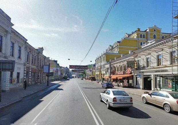 Улицу Сагайдачного временно откроют для автомобилей- фото: Наш Киев 